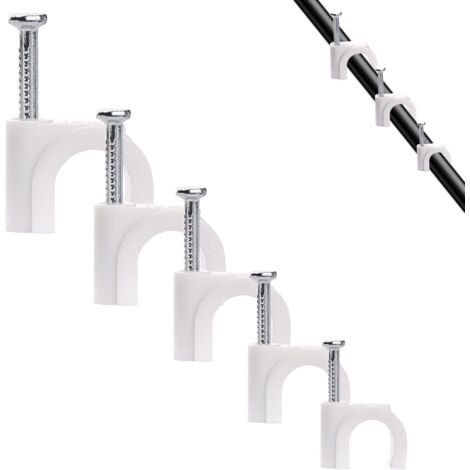 500 attaches de câble rondes, Vita Bygel Cable Strap Round Cab-AquaForge (1/5)