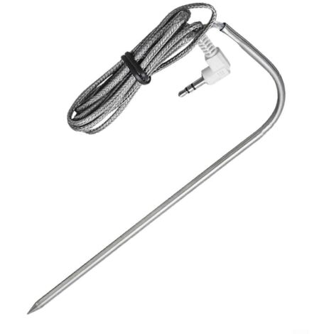 Sonde de thermomètre à viande avec capteur, thermomètre alimentaire à lecture directe, thermomètre de cuisson pour barbecue Traeger/thermostats numériques pour charbon de bois-AquaForge (1/5)