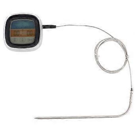 Thermomètre de cuisson pour barbecue, sonde de cuisson pour viande, thermomètre avec minuteur, outil de mesure de température-AquaForge (1/5)
