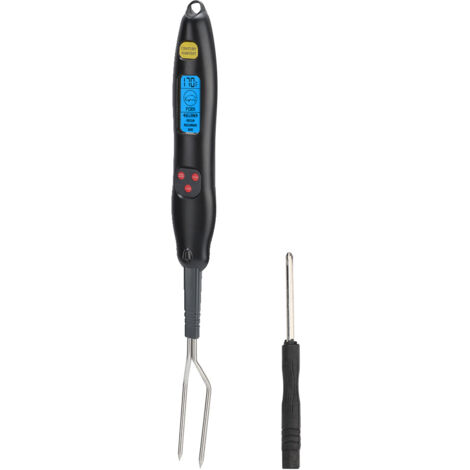 Thermomètre électronique numérique LCD pour barbecue, grillade et viande. Thermomètre de cuisine pour la cuisson des aliments.-AquaForge (1/5)