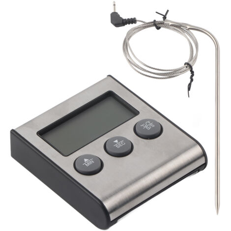 Thermomètre alimentaire numérique tactile haute précision, étanche et portable, pour la cuisson au barbecue et en cuisine.-AquaForge (1/5)