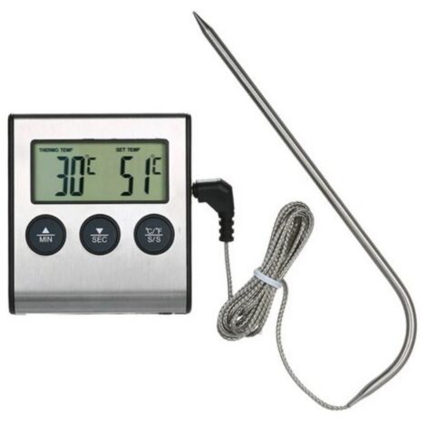 Thermomètre électronique pour barbecue TP700 avec sonde-AquaForge (1/2)