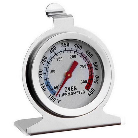 Thermomètre de four en acier inoxydable, grand cadran, pour la cuisine et la température des aliments (en stock).-AquaForge (1/5)