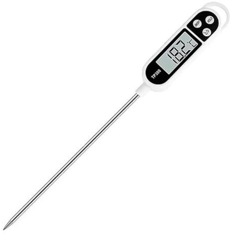 2 pièces - Thermomètre numérique, thermomètre, lecture numérique en temps réel pour la viande, la cuisson en cuisine, l'huile de cuisson, la friture, le grillage, le fumoir, etc.-AquaForge (1/5)