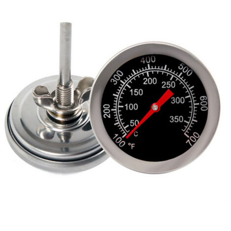 Thermomètre de cuisson en acier inoxydable pour barbecue, cadran, manomètre, sonde de cuisson, ustensiles de cuisine-AquaForge (1/5)
