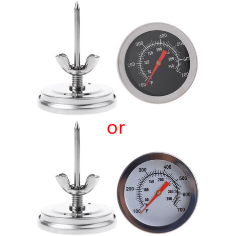 Thermomètre de four à cadran en acier inoxydable, portable, pour la cuisson au four, plage de mesure de 50 à 300 °C, usage domestique-AquaForge
