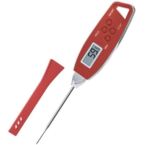 Thermomètre de cuisine étanche à aiguille alimentaire - Mesure précise et rapide de la température - Thermomètre pour eau - Thermomètre pour barbecue-AquaForge (1/5)