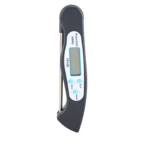 Thermomètre de cuisson numérique LCD avec sonde, idéal pour la cuisine et les barbecues, pour mesurer la température de la viande.-AquaForge (1/5)