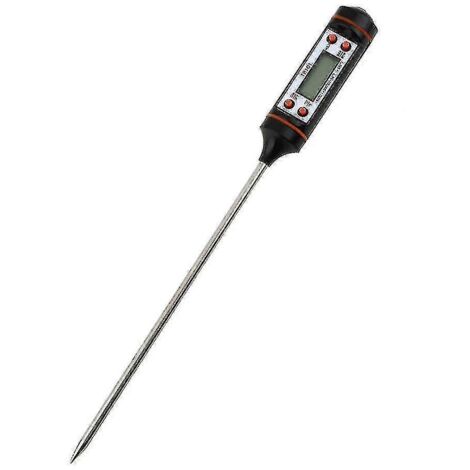 Thermomètre alimentaire numérique en forme de stylo pour la cuisine, les grillades et la cuisson - mesure de température pour les ménages-AquaForge (1/2)