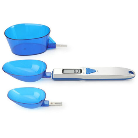 Balance de cuisine numérique 328 g avec cuillère doseuse - Outil de mesure de haute précision pour une cuisine et une pâtisserie précises 500 g / 0,1 g LL-AquaForge (1/5)