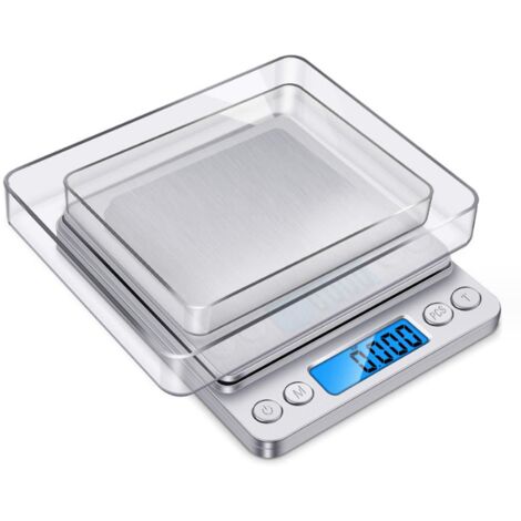 Balance de précision 0,01 g, balance de cuisine 500 g/0,01 g, balance de bijoutier-AquaForge (1/5)