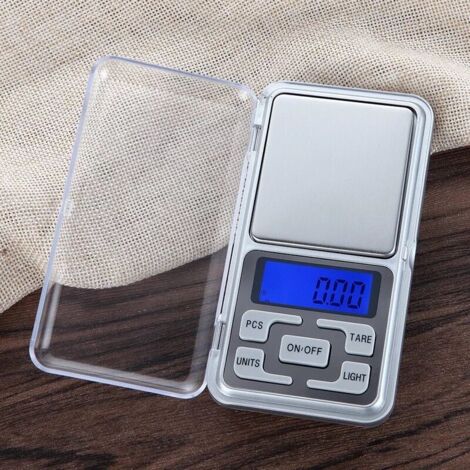 Balance de cuisine de précision 500 g / 0,01 g avec écran LCD rétroéclairé-AquaForge (1/5)