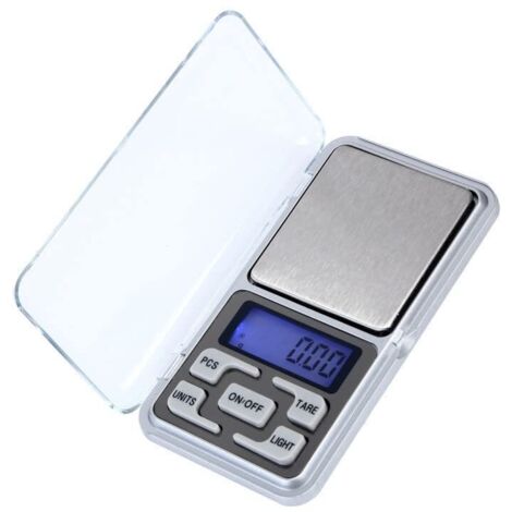 Balance de poche numérique portable, mini balance de précision 200 g/0,01 g pour bijoux, petite balance numérique de comptage, balance de cuisine.-AquaForge (1/5)