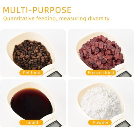 Cuillère-balance de cuisine - Balance alimentaire numérique de haute précision et grande capacité (800 g/1 g)-AquaForge (1/4)