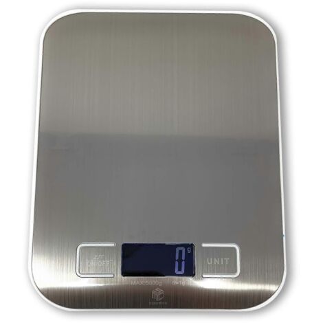 Balance de cuisine à piles MSC Digital Electronic, balance à café électronique de haute précision pour la cuisine et la pâtisserie, avec écran LCD.-AquaForge (1/4)