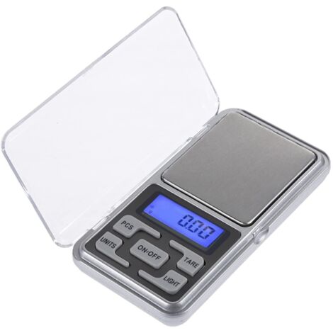 Mini balance numérique de haute précision pour bijoux, balance de poche 200 g - 0,01 g, écran LCD, balance de cuisine électronique-AquaForge (1/5)