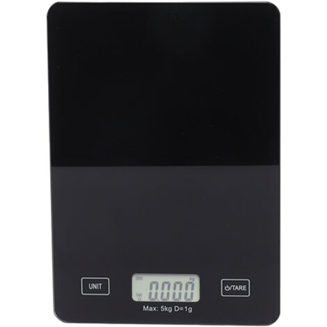 Balance de cuisine numérique avec boutons tactiles, 5 kg, haute précision, pour la cuisine domestique.-AquaForge (1/5)