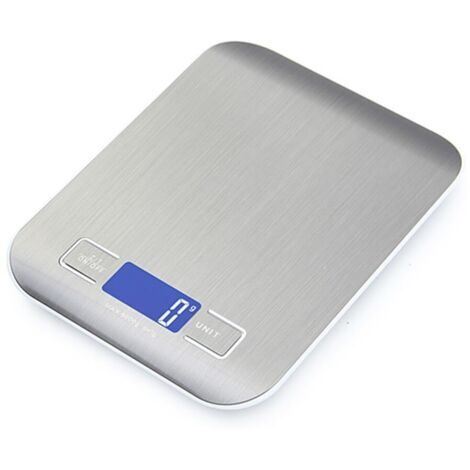 Balance de cuisine numérique, mini balance électronique intelligente avec écran LCD, pour la cuisson du café et des aliments (10 kg)-AquaForge (1/5)