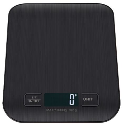 Balance de cuisine numérique rechargeable - Balance alimentaire de précision 5 kg avec fonction tare et chargement USB 5 kg/1 g 5 kg/1 g 315-AquaForge (1/5)