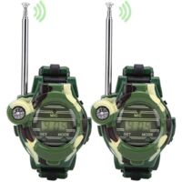Montre Talkie-Walkie pour Enfants (Lot de 2) - Simulation Militaire-AquaForge