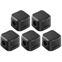 Lot de 5 clips magnétiques pour câbles, supports de câbles magnétiques pour une organisation optimale des câbles de charge-AquaForge