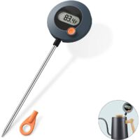 Thermomètre de cuisson - Thermomètre de cuisine - Thermomètre à frire - Acier inoxydable - Température maximale jusqu'à 250 degrés Celsius-AquaForge