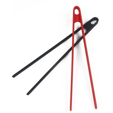Pinze per insalata (set da 2), utensili da cucina in silicone antiscivolo, pinze per barbecue, pinze a tre punte, accessori da cucina, utensili per barbecue, utensili da chef, piccoli gadget, bar (1/5)