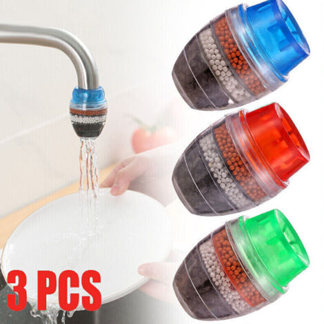 Filtri a carbone attivo per depuratore d'acqua del rubinetto, cartuccia in guscio di cocco, per casa e cucina