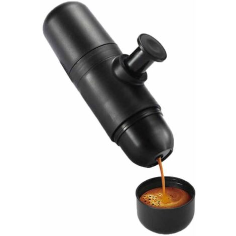 Macchina per caffè espresso portatile tascabile, mini macchina da caffè da viaggio per campeggio, 1 tazza