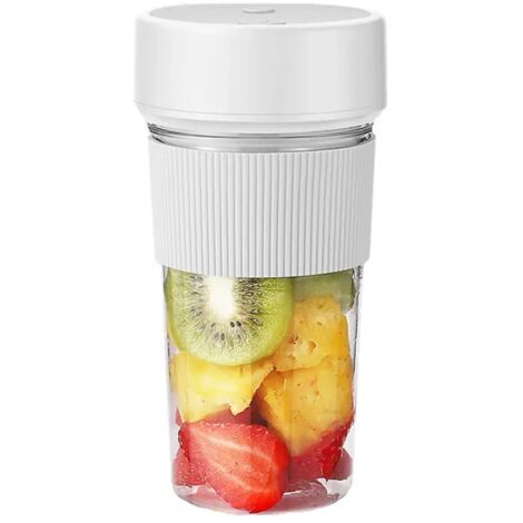 Frullatore portatile da 500 ml, spremiagrumi senza fili, porta di ricarica USB-C, frullatore personale per frullati e creme.