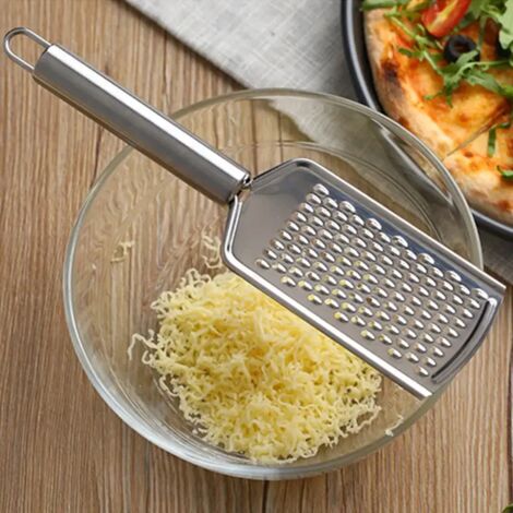 Grattugia multifunzionale in acciaio inox per frutta e verdura, coltello per formaggio, pelapatate, accessori da cucina (1/5)