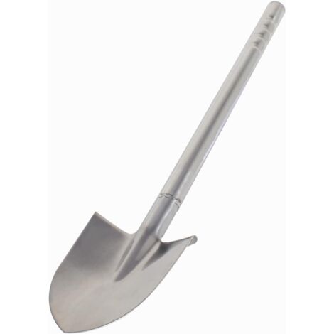 Pala da giardino in acciaio inox, attrezzo manuale per scavare, diserbare, seminare e lavorare il terreno, 60 cm (23,6 pollici).