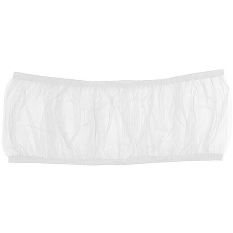 Gonna protettiva in rete di nylon per gabbie per uccelli, taglie S/M/L, bianca, M