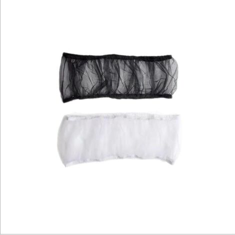 Coperture per gabbie per pappagalli - Protezione dagli schizzi, quadrate e rotonde, protezione dalle piume, taglia M - Bianco + Nero