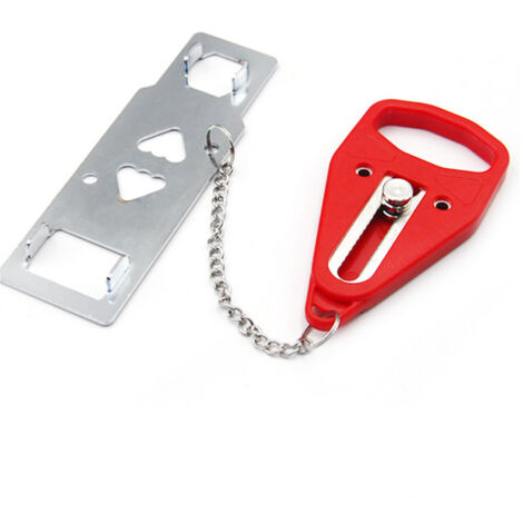 Cinque serrature portatili migliorate per una maggiore sicurezza e privacy. Ideali per hotel, viaggi e sicurezza domestica. Perfette come serrature di riserva per viaggi, case, camere da letto, hotel,