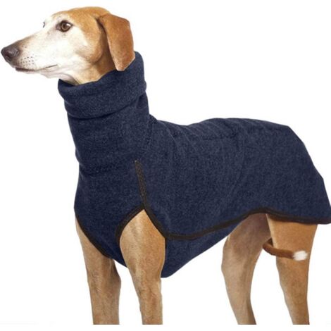 Abbigliamento per cani in pile, caldo cappotto invernale per cani, comoda giacca per cuccioli con collo alto, gilet morbido, abbigliamento elegante per animali domestici adatto a cani di piccola e med (1/5)