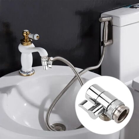 Baño, cocina, fregadero, grifo, válvula desviadora, adaptador de manguera M24 (1/2)