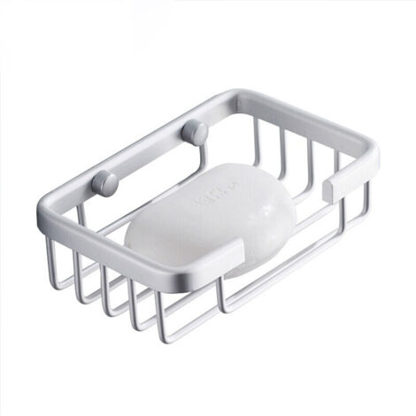 Jabonera, estante para jabón, soportes para jabón, jabonera de pared, cesta para jabón de ducha (1/4)