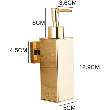 Dispensador de jabón automático sin contacto para cocinas y baños, capacidad de 420 ml/14,5 oz, pantalla digital inteligente, 4 niveles de líquido ajustables. (1/2)