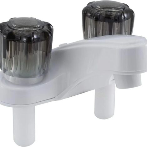 Grifo de lavabo de doble manija (1/2)