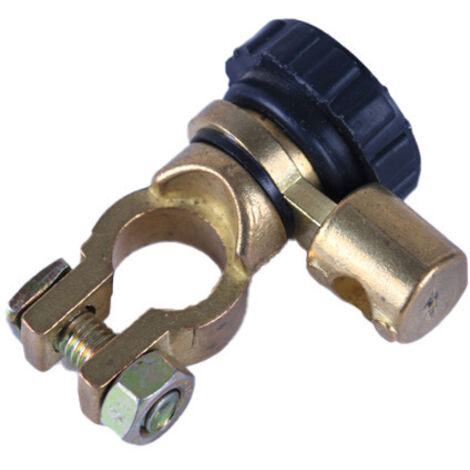 Interruptor de circuito de batería, interruptor de conexión de terminales, adecuado para los terminales de batería de automóviles, camiones, barcos y otros vehículos. (1/5)