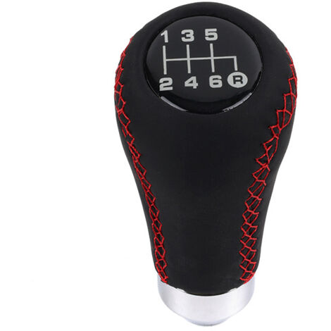 Compatible con pomos de palanca de cambios universales de 6 velocidades con pomo de cuero. (1/3)