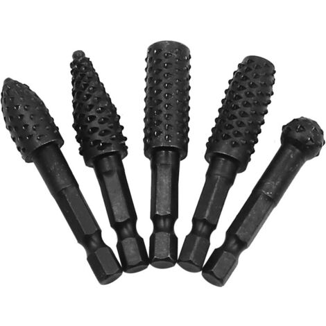 Broca helicoidal de 8,5 mm de acero de alta velocidad con recubrimiento de cobalto, titanio y oro, adecuada para taladrar acero de alta velocidad en materiales como hierro fundido, acero inoxidable y (1/4)