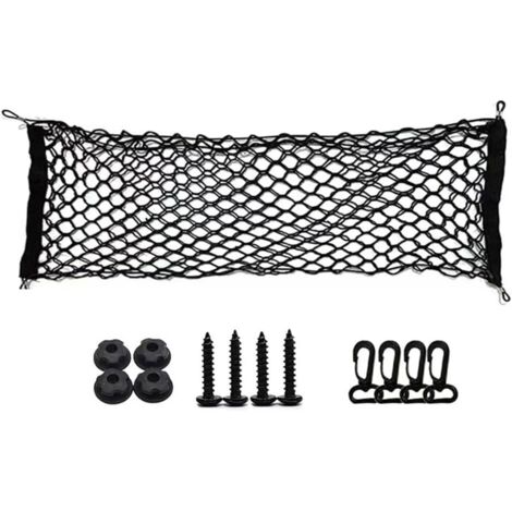 Red para maletero compatible con Lexus RX 450h (2005-2025) GGL10 AGL20, red de almacenamiento robusta y ajustable, organizador multifuncional para maletero, práctico accesorio para coche (110 x 40 cm) (1/5)