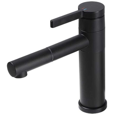 Grifo de fregadero multifuncional giratorio de 360° para agua fría y caliente. (1/4)