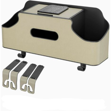 Bolsa de almacenamiento para el asiento trasero del coche, caja de almacenamiento multifuncional para el asiento trasero del coche (1/3)