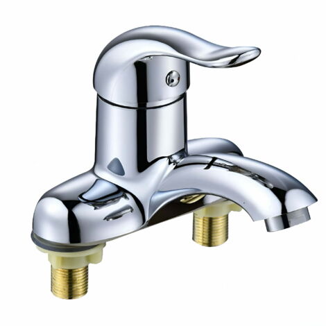 Grifos de baño, grifos de lavabo tipo cascada, grifos de lavabo de un solo orificio, grifos de lavabo para autocaravanas (1/4)