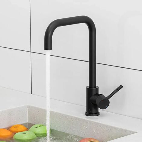 Grifo de cocina de alta presión con rotación de 360°, grifo para fregadero de jardín, grifo para fregadero de cocina. (1/2)
