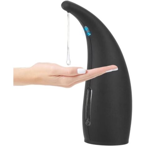 Dispensador automático de jabón de sobremesa con dispensador de detergente sin contacto, capacidad de 500 ml/17 oz, 4 niveles de jabón ajustables, apto para baños y cocinas. (1/5)