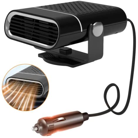 Calefactor para coche 2 en 1, calefactor auxiliar de 12 V, desempañador de parabrisas. (1/4)